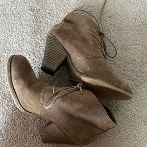 High Heeled Booties.